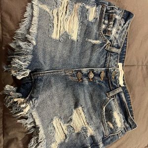 Jean shorts